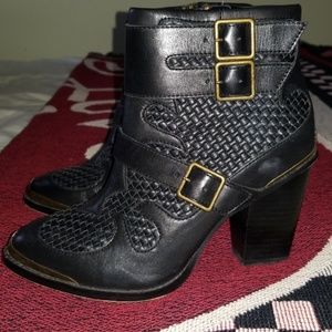 Kensie Ankle Cowboy Boots